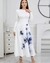 vestido mangas largas floral