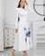 vestido mangas largas floral - comprar online