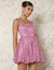 vestido ballerina sequins talle S - tienda online