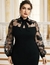 vestido mangas bordadas butterflies and all desde S al 4XL