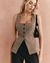 Top/chaleco sastrero tweed jacquard - Glow Fits importados