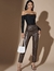 pantalón croco choco S - tienda online