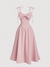 Vestido bow pastel
