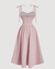 Vestido bow pastel - comprar online