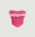 top corset strapless lacey fucsia S - comprar online
