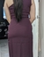 vestido corte tulipán violeta XL - Glow Fits importados