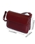 cherry red saddle bag - tienda online