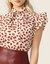 blusa con moño estampada - Glow Fits importados