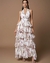 Vestido ruffled florals - Glow Fits importados