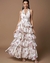 Vestido ruffled florals