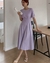 vestido lila casual tela sweatshirt L en internet