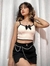 Imagen de crop top coquette bows M y L