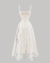 Vestido lace cream - comprar online