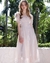 Vestido organza iridescente - comprar online