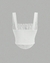 top estilo corset white L - comprar online