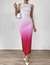 vestido fuchsia ombré S - Glow Fits importados