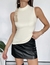 Imagen de blusa soft knit con moño nude XL
