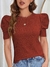 Blusa basic colours princess sleeve