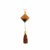 Colar em resina com pingente