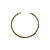 Chocker de elos em ouro vintage
