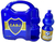 Lonchera Boca Jr 23x23 cm con Botella 350 ml Pack x12 Cresko O266 - comprar online