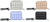 Billetera Dafne Grey Visón Lavender Black Chimola B248 - comprar online