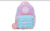 MOCHILA ESPALDA COLORBLOCK GIRL 14" AQUA-PINK,PURPLE-BLUE,PINK Y NUDE-PURPLE FS56 CHIMOLA