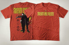 Imagem do Camiseta Tradiconal De Algodão De Rock Twenty One Pilots