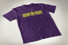 Camiseta Tradiconal De Algodão De Rock Twenty One Pilots - Porto Stamp