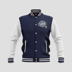Jaqueta College Blusa de frio Personalize com sua arte logo na internet