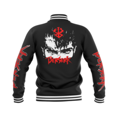 Jaqueta College Blusa moletom de frio Berserk - Mangá serie na internet