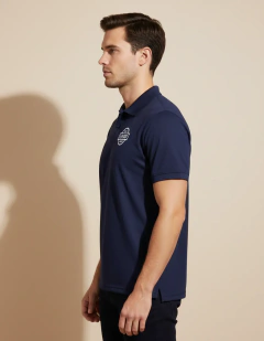 Camiseta Masculina Polo Pique Personalizada Sua Arte Empresa - Porto Stamp