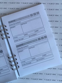 Cuaderno emprendedor PEDIDOS - comprar online