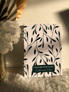 Cuaderno rayado en internet