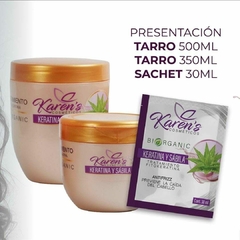 TRATAMIENTO KERATINA Y SÁBILA X 350 ML en internet