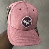 BONÉ OVERHEAD - STRAPBACK FITÃO (ABA RETA) MODELO DAD HAT ROSA