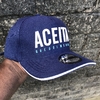 BONÉ BEST STYLE - STRAPBACK FITÃO (ABA CURVA) EDIÇÃO FRASES AZUL MARINHO