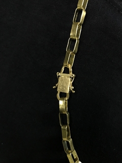 CORRENTE TIJOLINHO 8MM (100% MOEDA ANTIGA) 70CM - comprar online