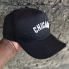 BONÉ BLACK BULLS - SNAPBACK (ABA CURVA) PRETO