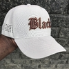 BONÉ BLACK BULLS - SNAPBACK (ABA CURVA) BEGE