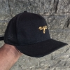 BONÉ LAYNERS - STRAPBACK FITÃO (ABA CURVA) CAP DESTROYED PRETO