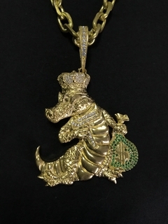 PINGENTE REI DO MALOTE 3D (100% MOEDA ANTIGA) G - 5CMX5CM