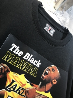 CAMISETA RJ7 Kobe Bryant - ESTAMPA EM DTF - PRETA M - MALHA SUEDINE (MALHÃO) - AdoroShop