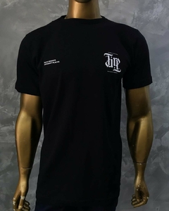 CAMISETA STREETWEAR FIRE - SAME ESSENCE - ESTAMPA EM SILK - PRETA M - ALGODÃO - AdoroShop