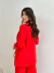 Blazer Alfaiataria Vermelho - comprar online