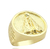 Anel Oração "Ave Maria" (12g) (Banho Ouro 24k) - comprar online