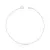 Pulseira Veneziana Longa Masculina 028mm