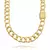 Corrente Grumet 13mm (Fecho Gaveta Duplo) (Banho Ouro 24k