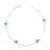 Pulseira 4 Corações Turmalina de Prata 925 - comprar online
