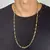 Corrente Carrier Arredondada 5mm (Fecho Canhão) (Banho Ouro 24k) - comprar online